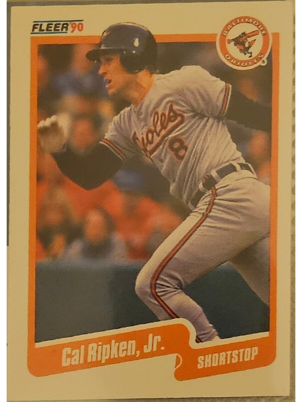 Cal Ripken 1990 Fleer #187 Baseball Card